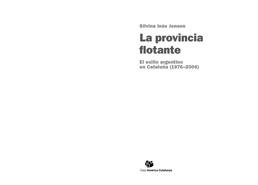 página de La provincia flotante