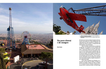 pàgina de Tibidabo, parc màgic de Barcelona