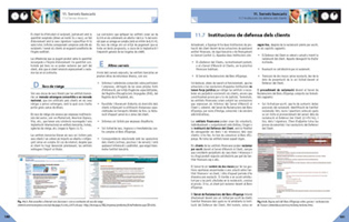 página de libro sobre servicios bancarios