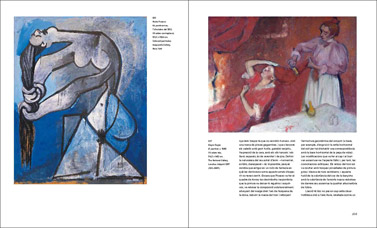 page of Picasso looks at Degas