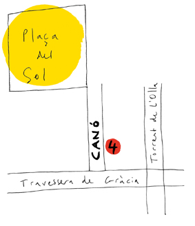 planol del carrer canó