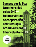 coberta de la revista del campus per la pau